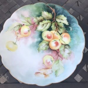 Bavaria German Hand Painted Plates